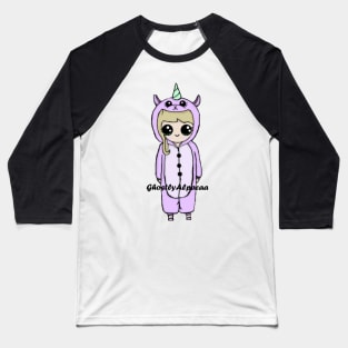 GhostlyAlpacaa in an Alpaca Onesie - with name Baseball T-Shirt